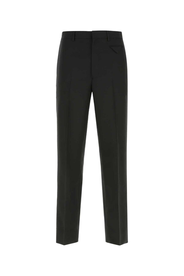 Prada Men Black Wool Blend Pant