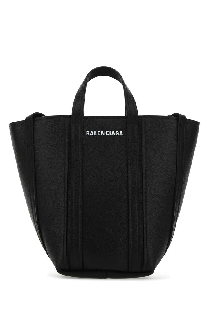 Balenciaga Women Black Leather Everyday Xs Handbag