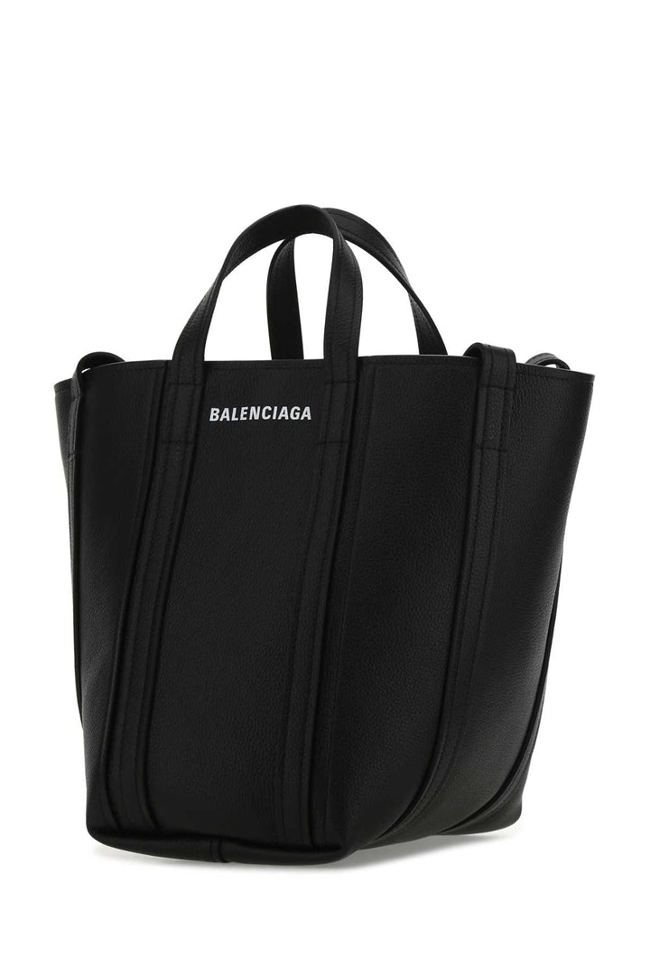 Balenciaga Women Black Leather Everyday Xs Handbag