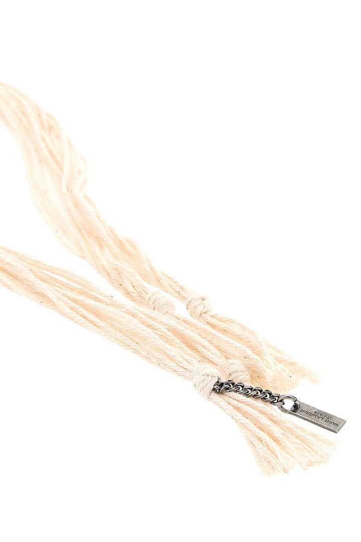 Saint Laurent Women Fabric Bracelet