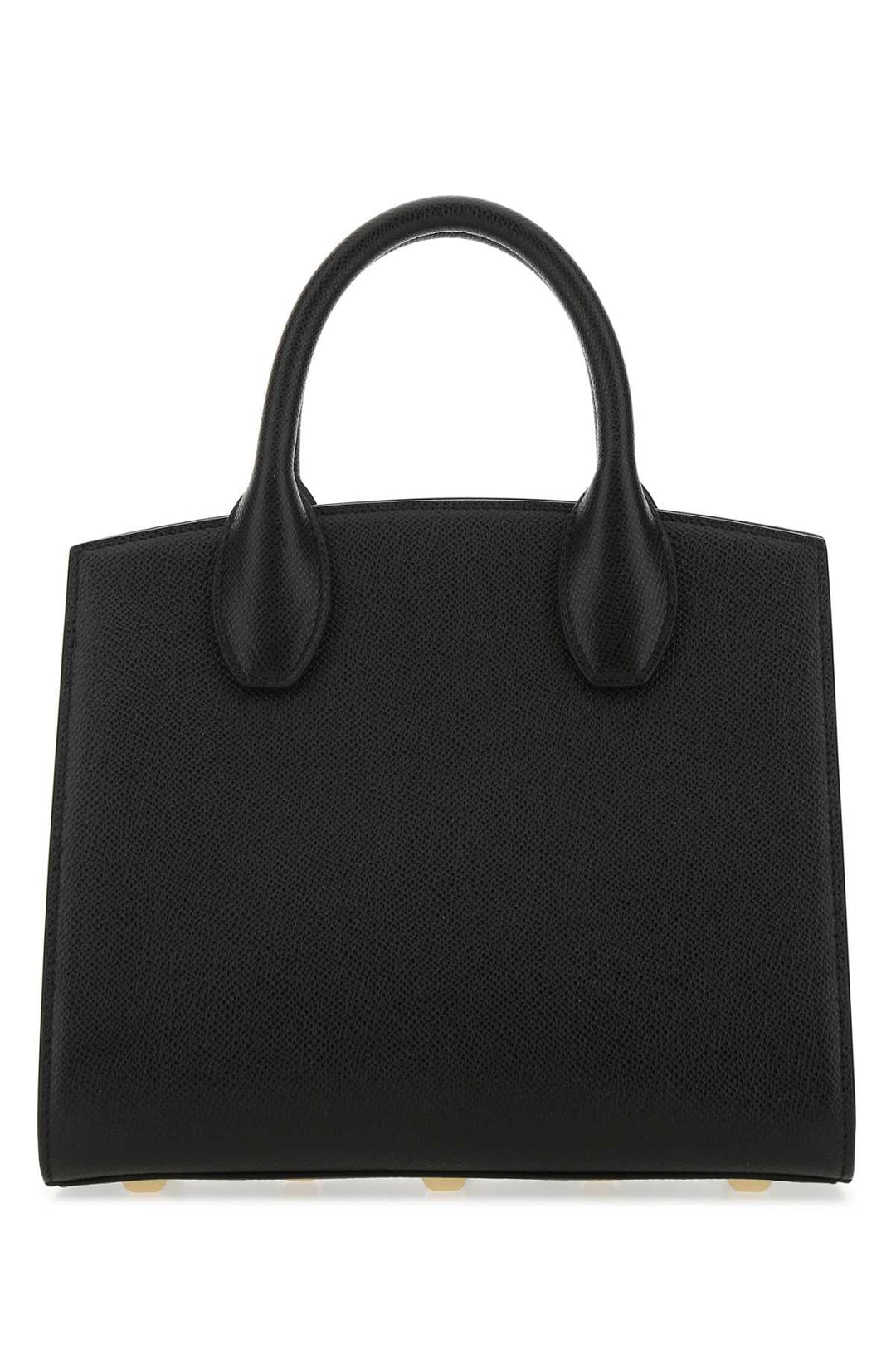 Salvatore Ferragamo Women Black Leather The Studio Handbag