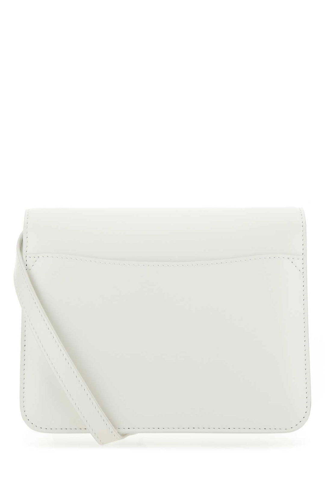 Chloe Women Ivory Leather Kattie Clutch