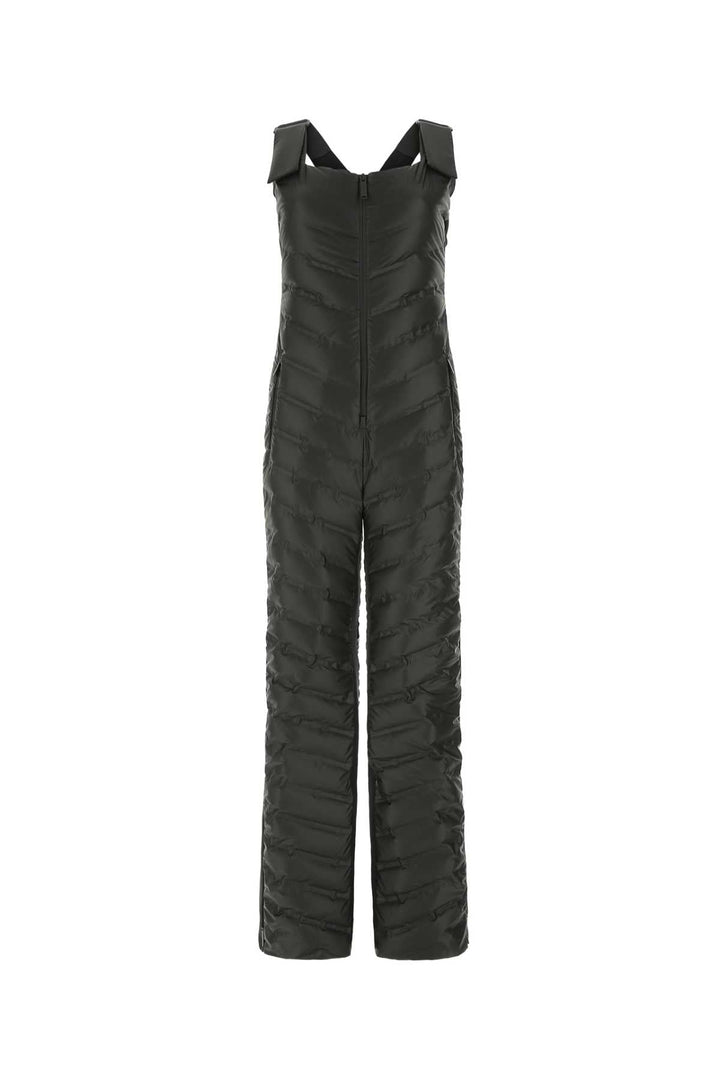 Prada Women Black Nylon Ski Jumpsuit
