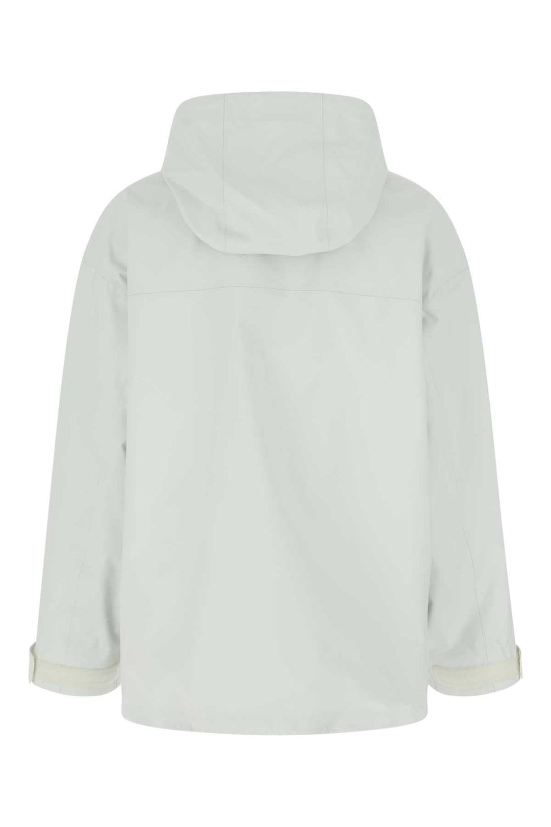 Prada Women Chalk Gore-Texâ® Oversize K-Way