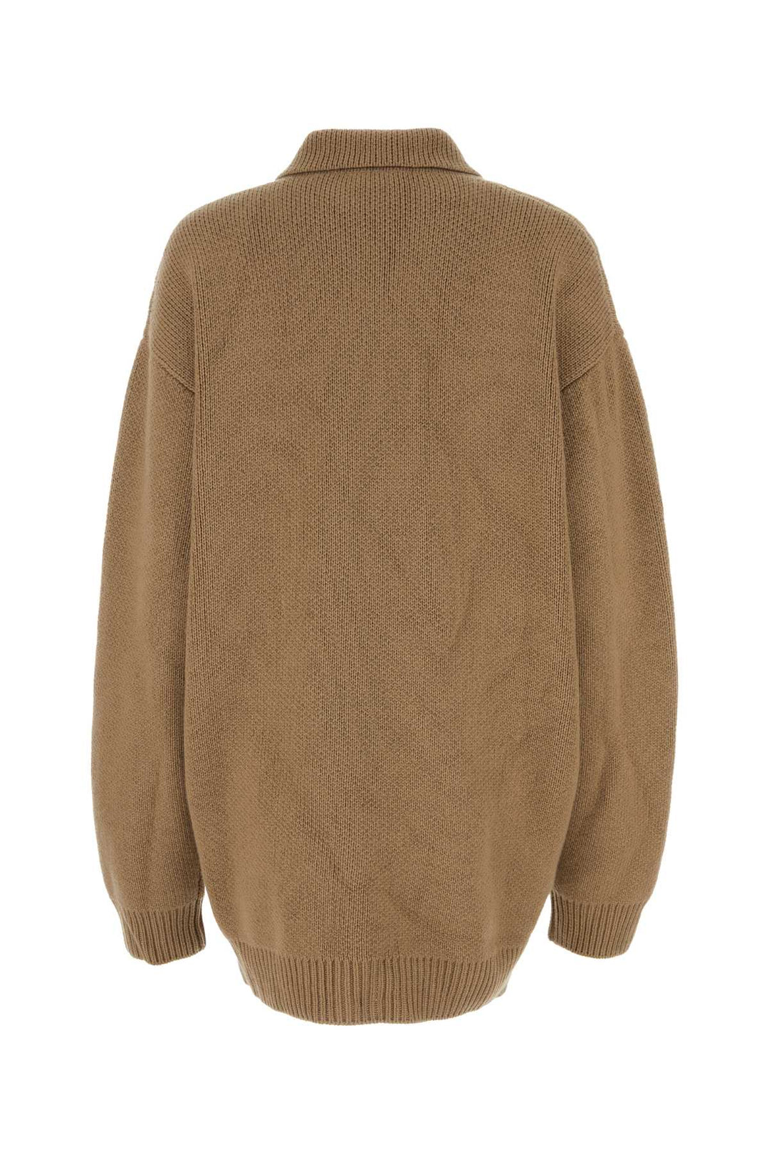 Prada Women Biscuit Cashmere Cardigan