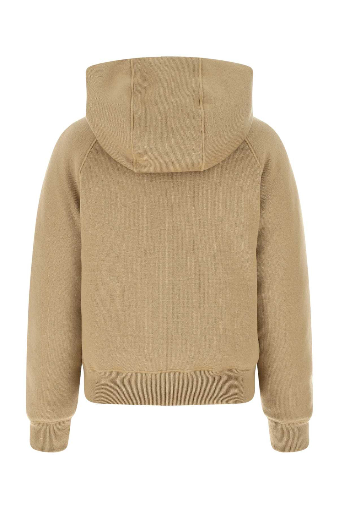 Prada Women Cappuccino Cashmere Blend Down Jacket