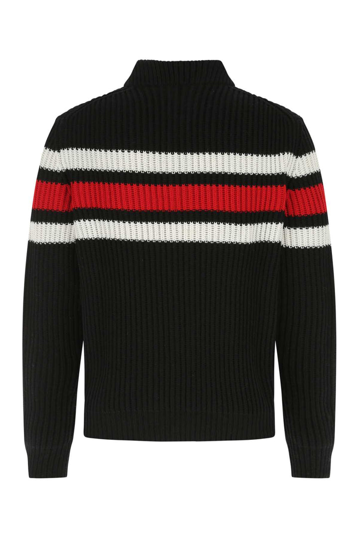 Prada Men Black Cashmere Cardigan