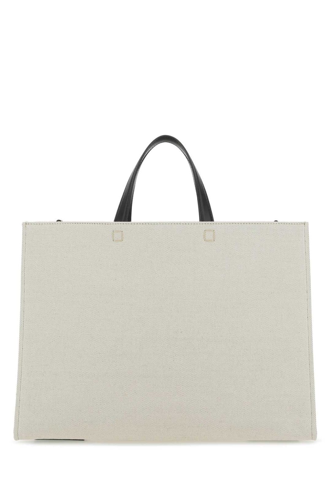 Givenchy Women Ivory Canvas Medium G Shopping Bag