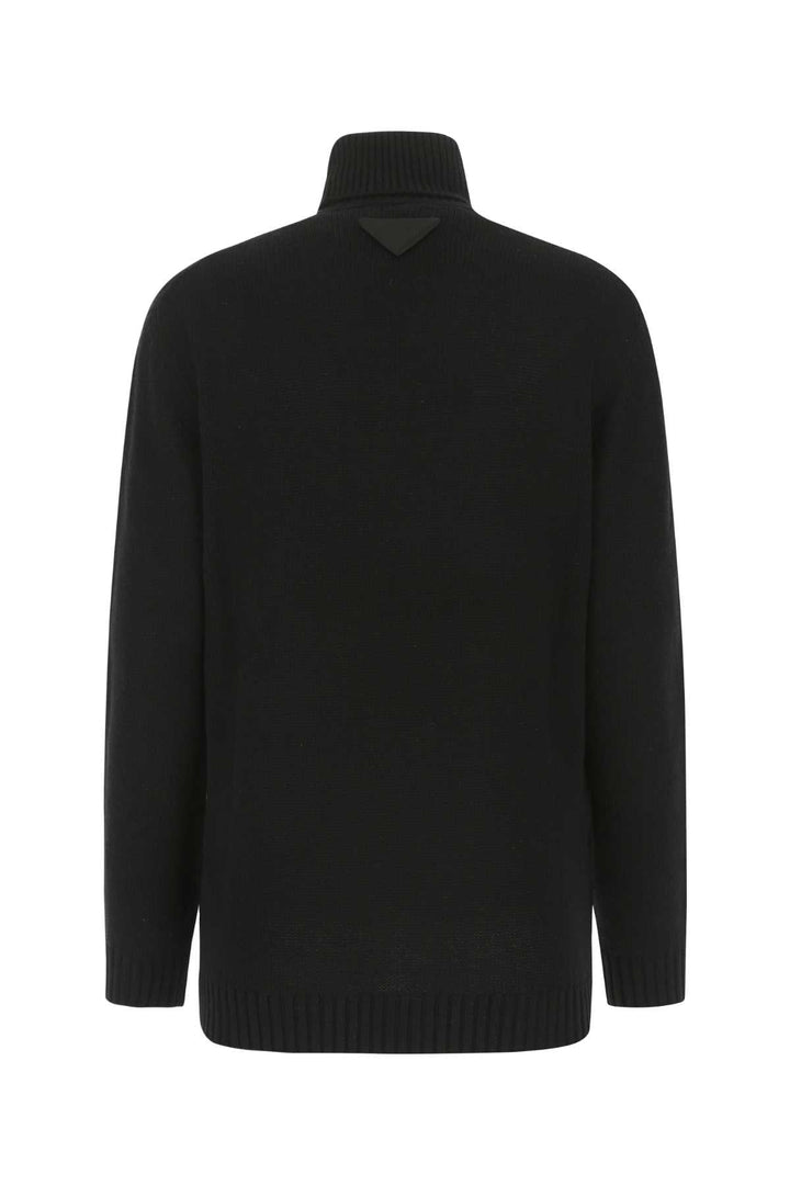 Prada Women Black Cashmere Sweater