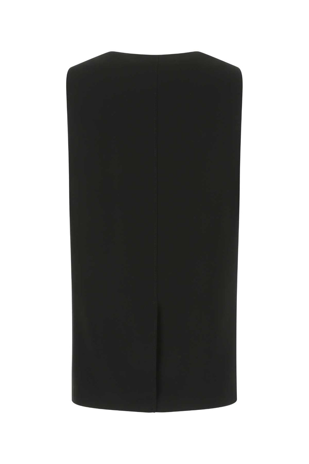 Burberry Women Black Silk Oversize Vest