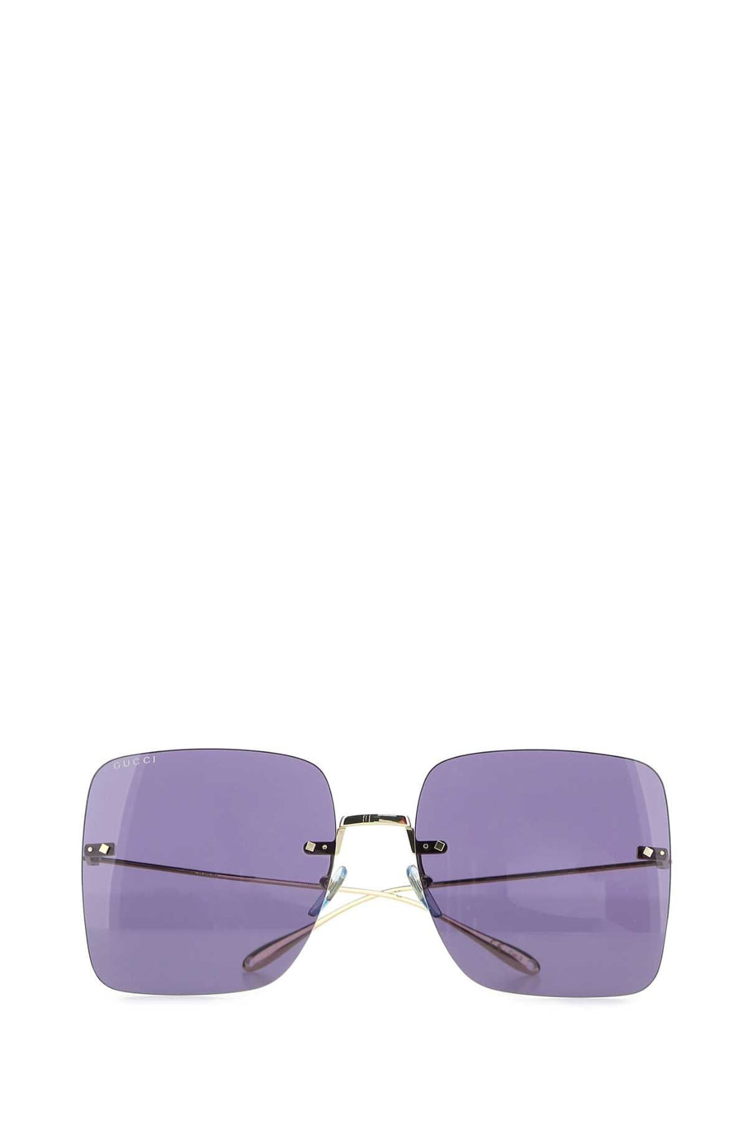 Gucci Women Gold Metal Sunglasses