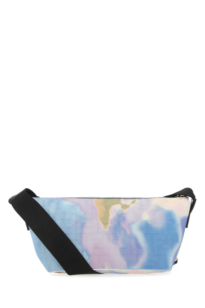 Fendi Men Multicolor Fabric Belt Bag