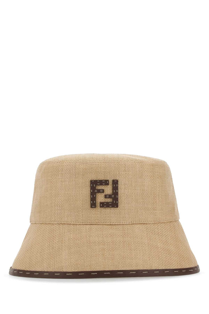 Fendi Men Raffia Hat