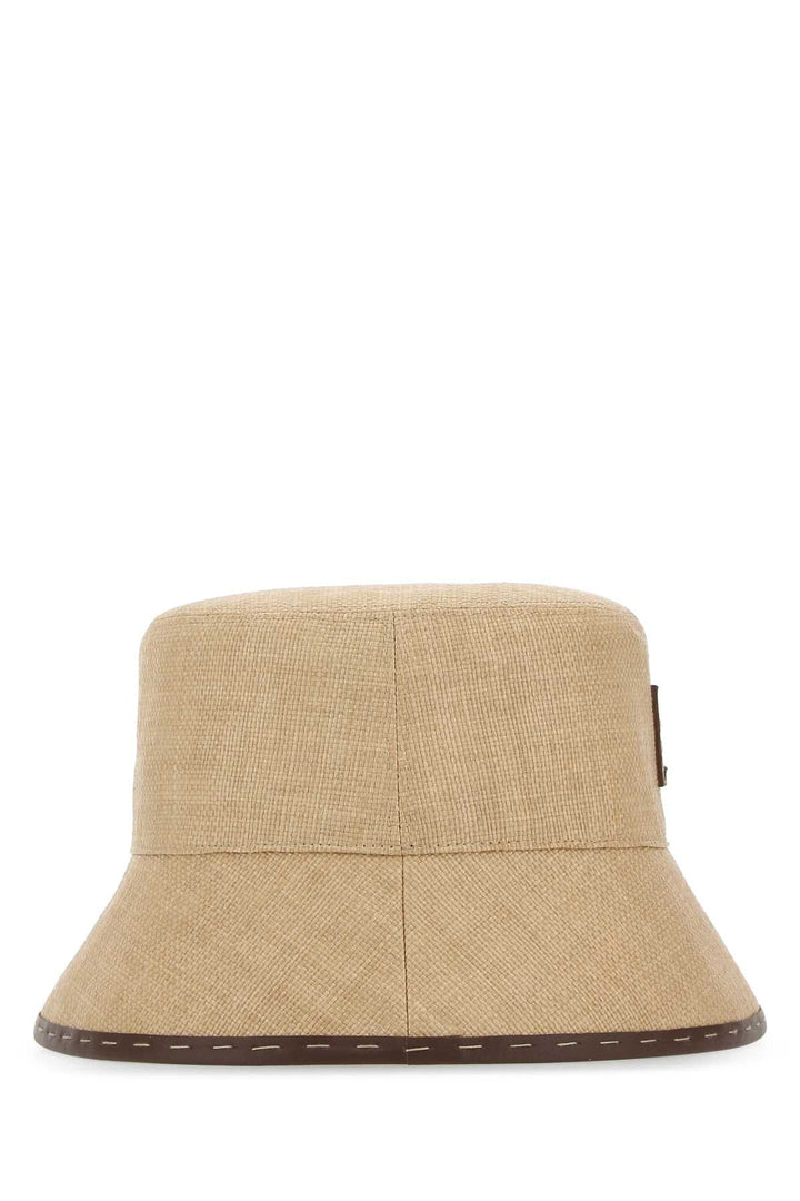 Fendi Men Raffia Hat