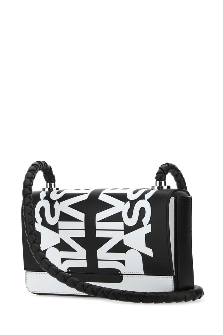 Burberry Men Two-Tone Leather Crossbody Bag