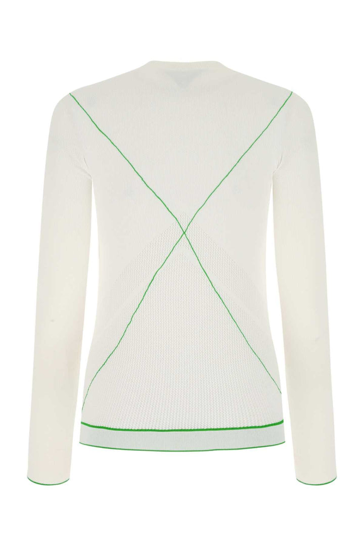 Bottega Veneta Women White Viscose Blend Sweater