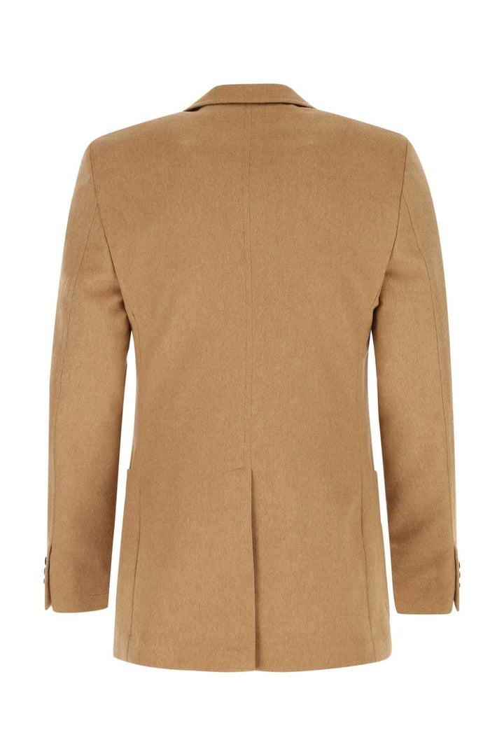 Prada Men Beige Wool Blazer