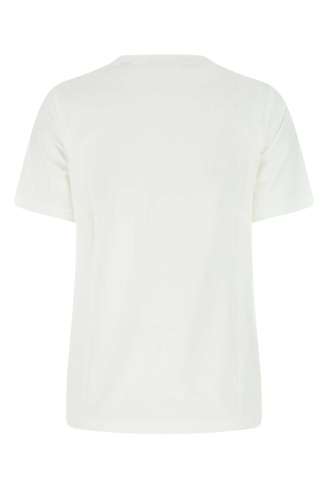 Burberry Women White Cotton T-Shirt