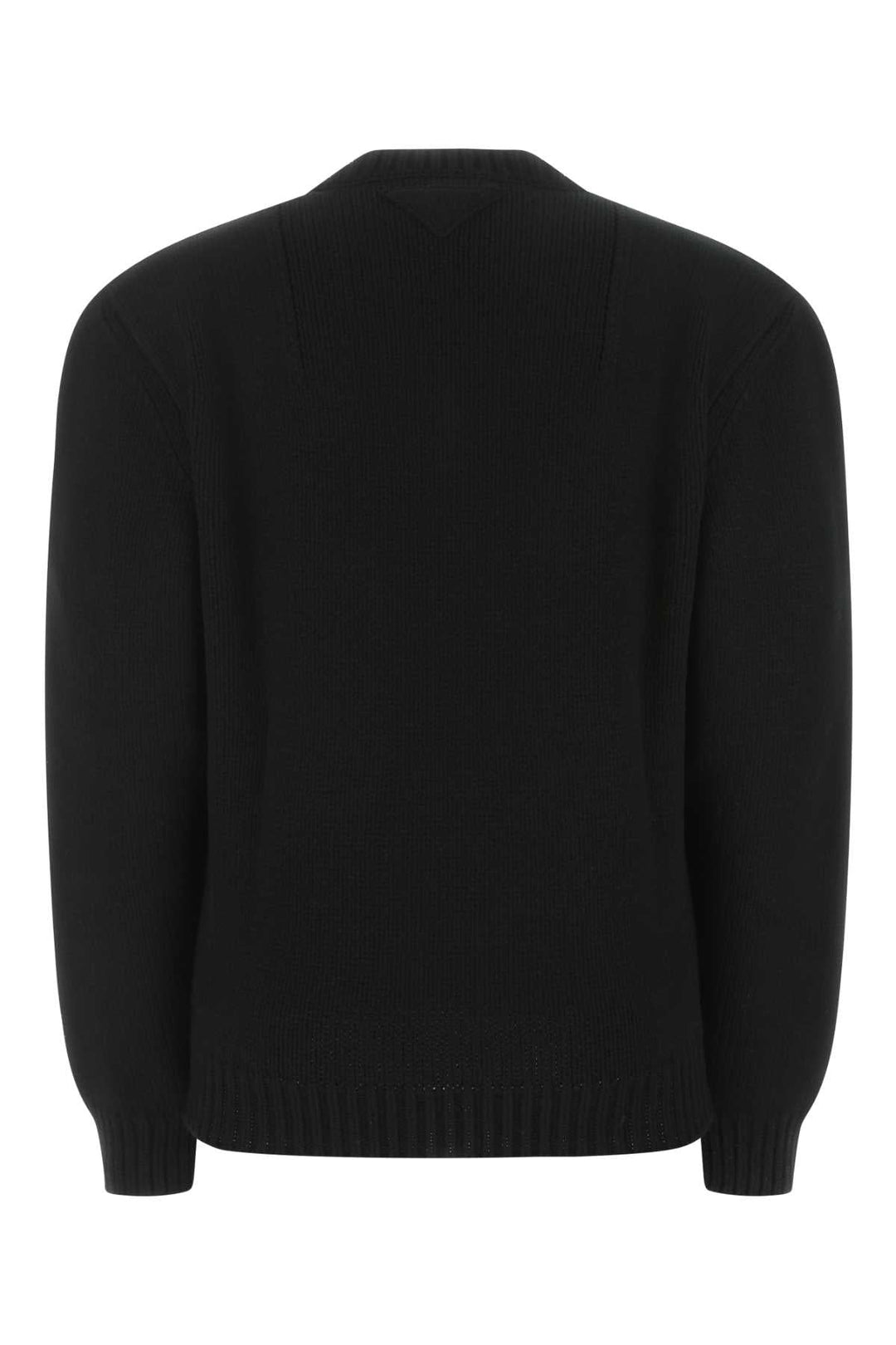 Prada Men Black Wool Sweater