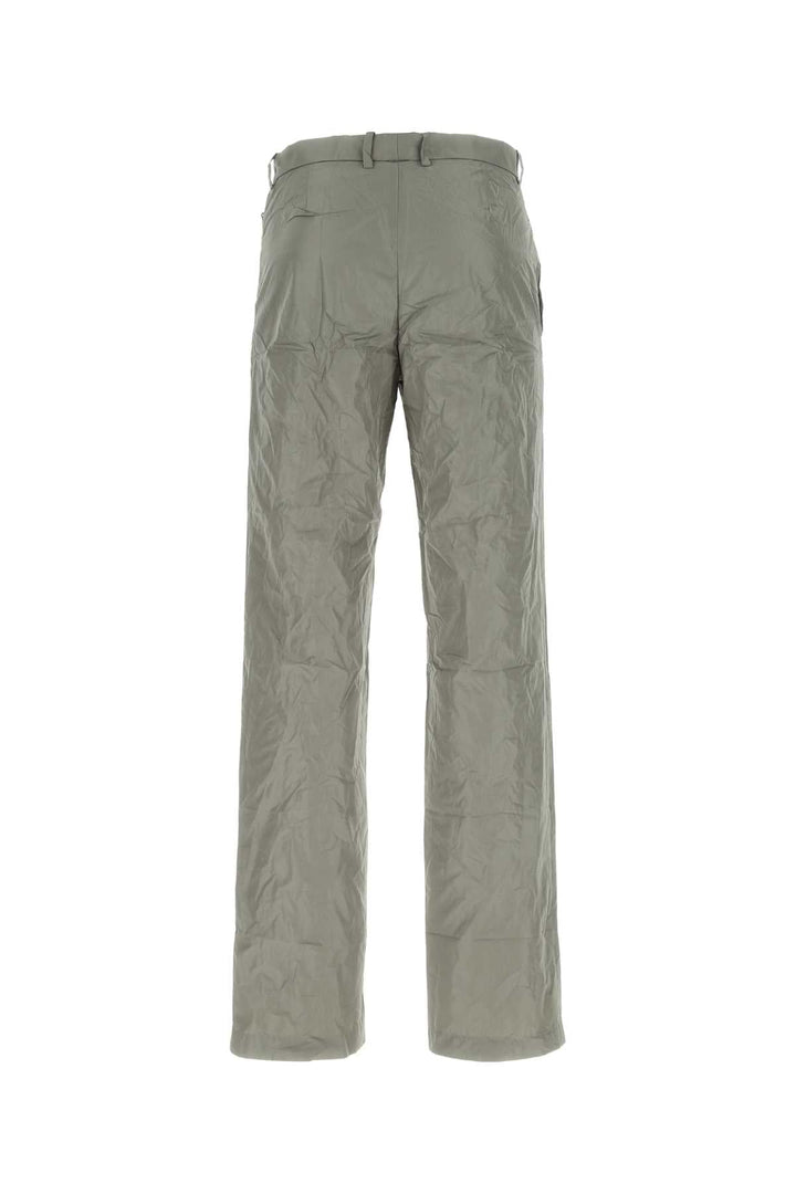 Balenciaga Men Grey Polyester Pant
