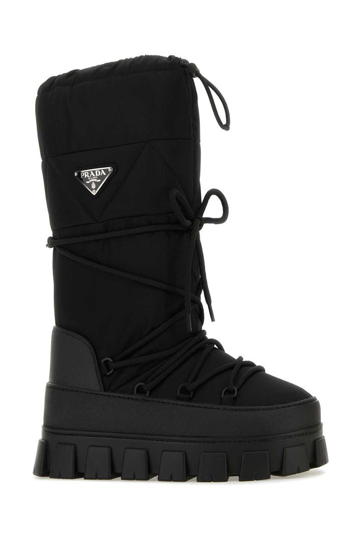 Prada Unisex Black Re-Nylon Boots