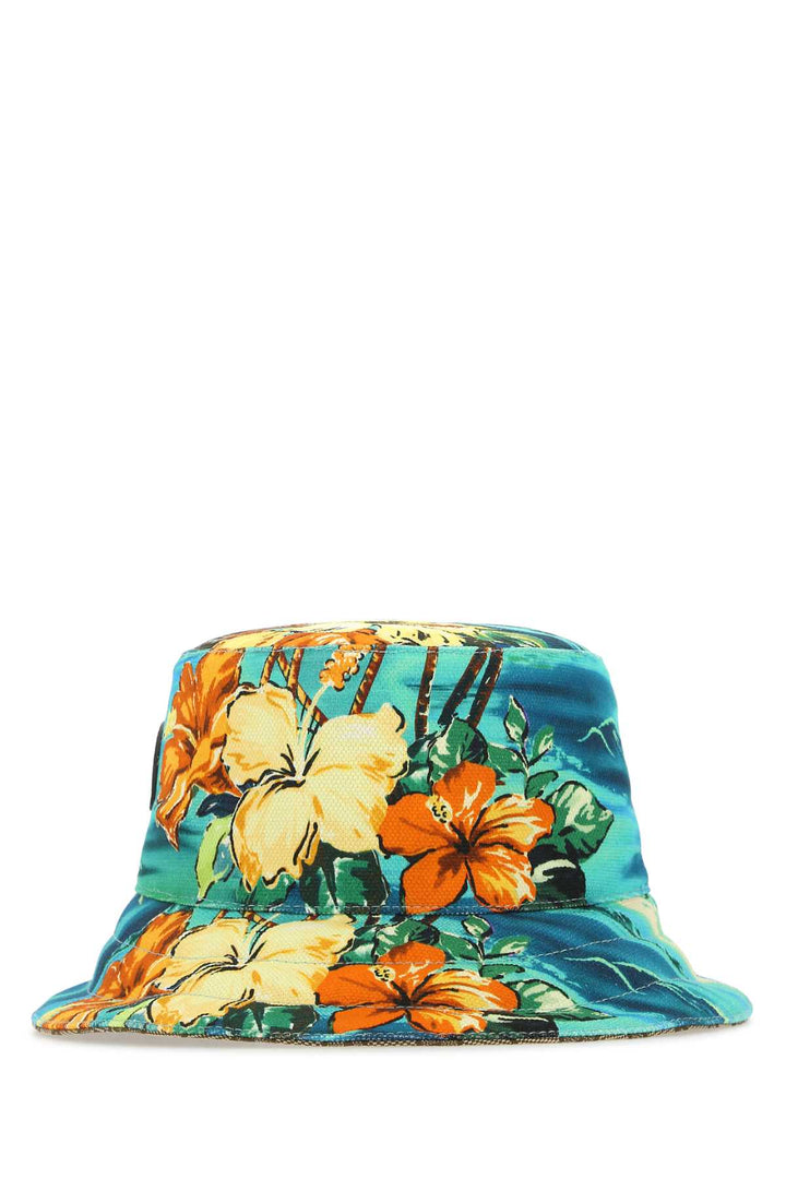 Gucci Women Printed Cotton Blend Hat