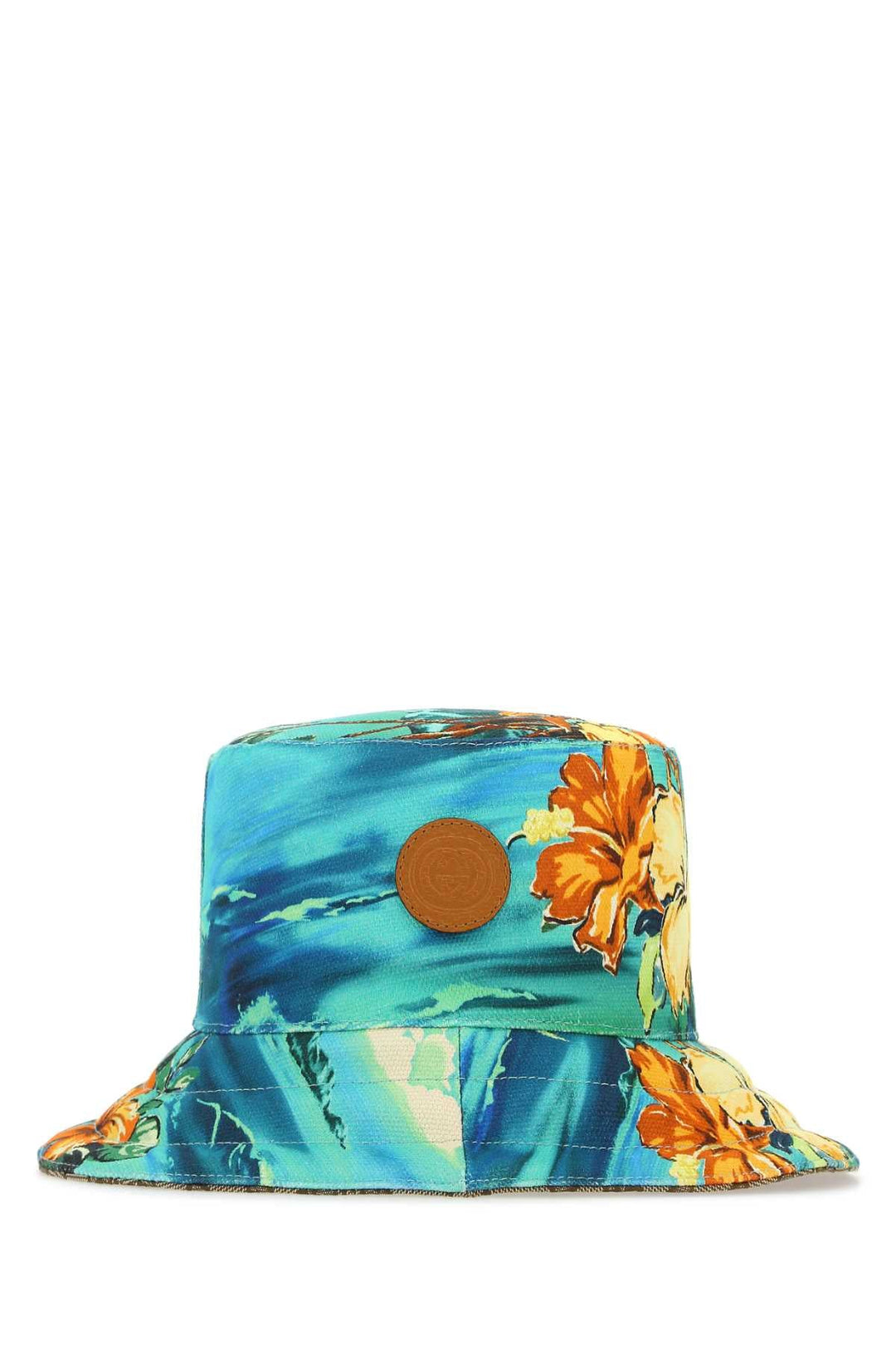 Gucci Women Printed Cotton Blend Hat