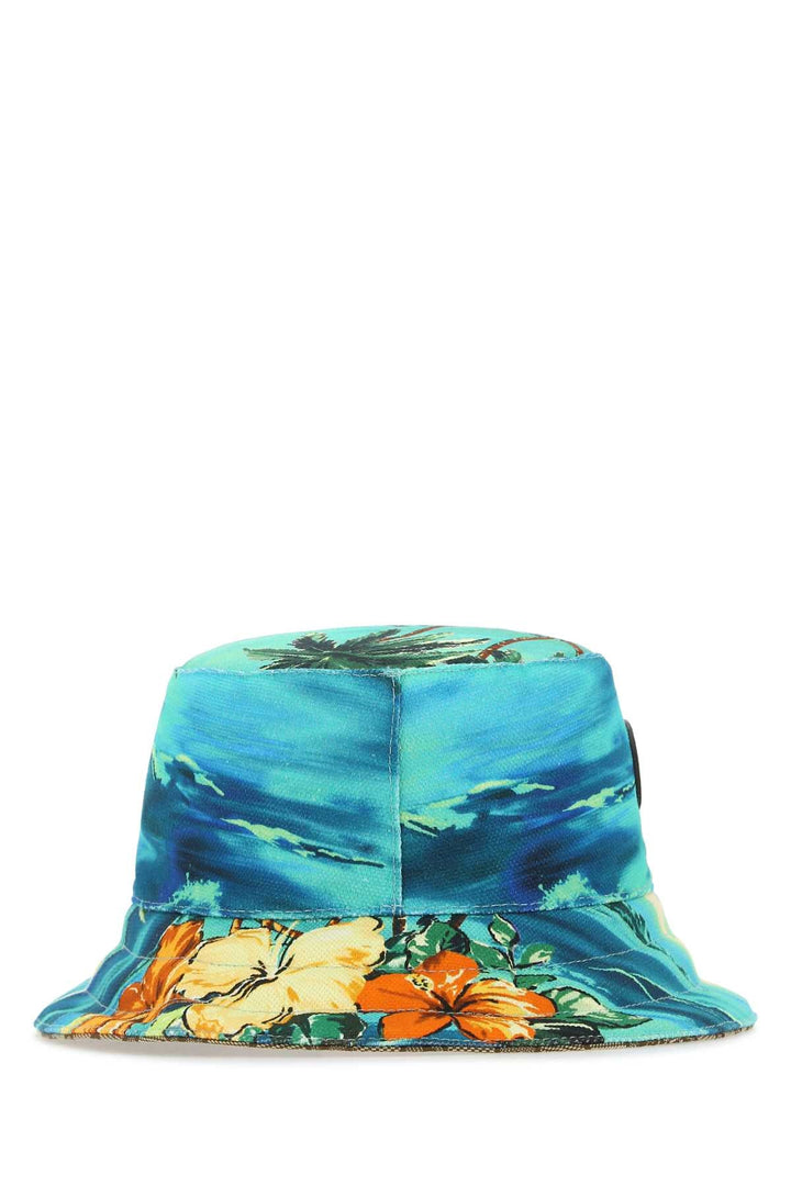 Gucci Women Printed Cotton Blend Hat