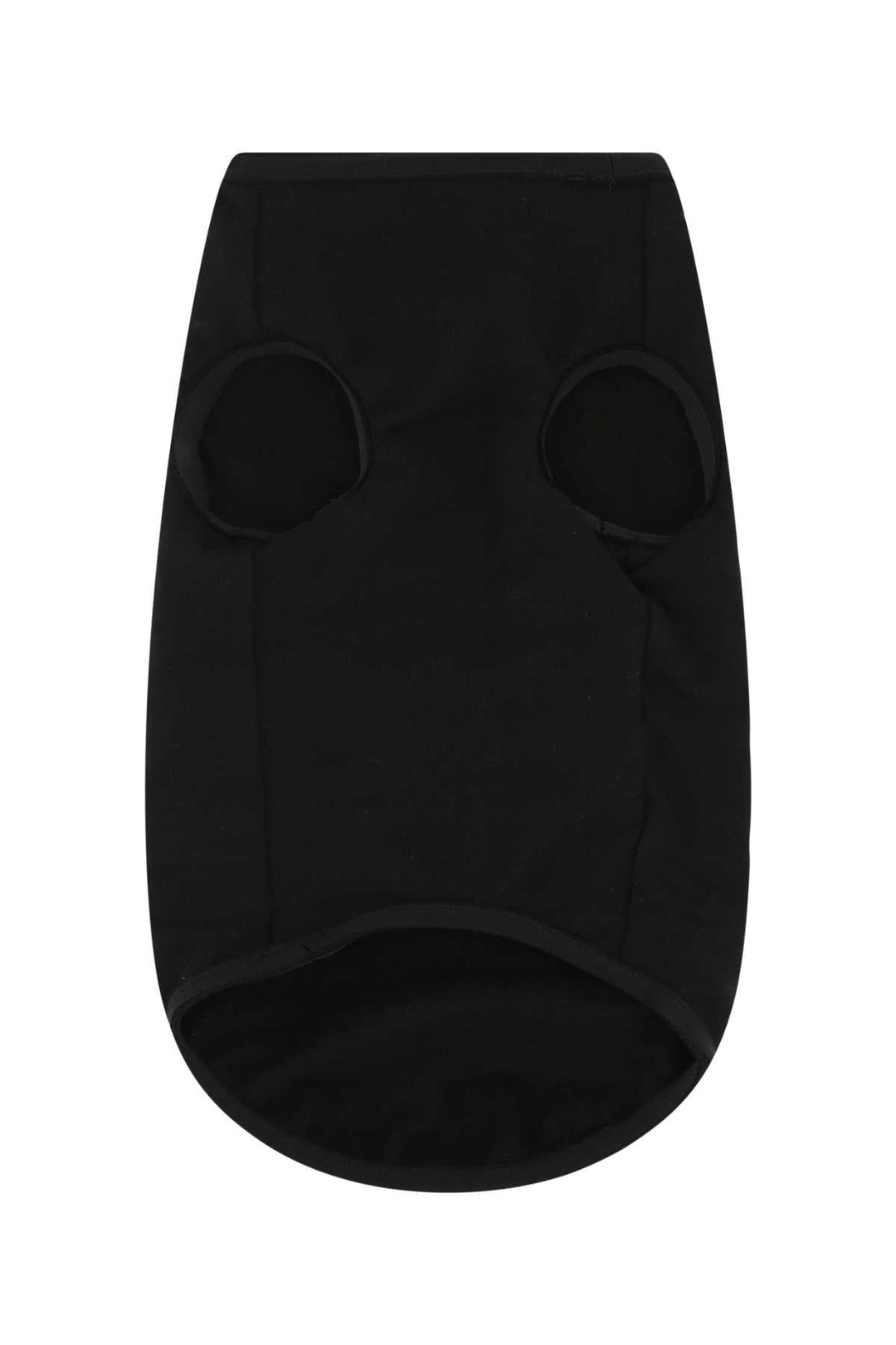 Versace Unisex Black Stretch Cotton Dog T-Shirt