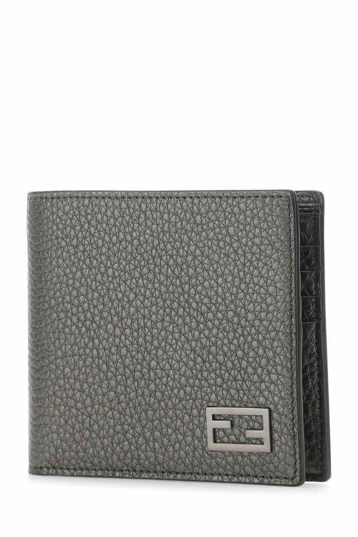 Fendi Men Lead Leather Wallet