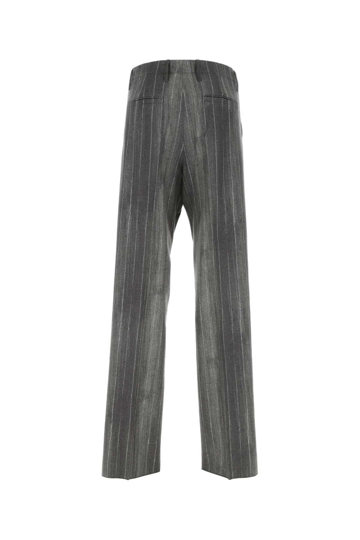 Versace Men Printed Wool Pant