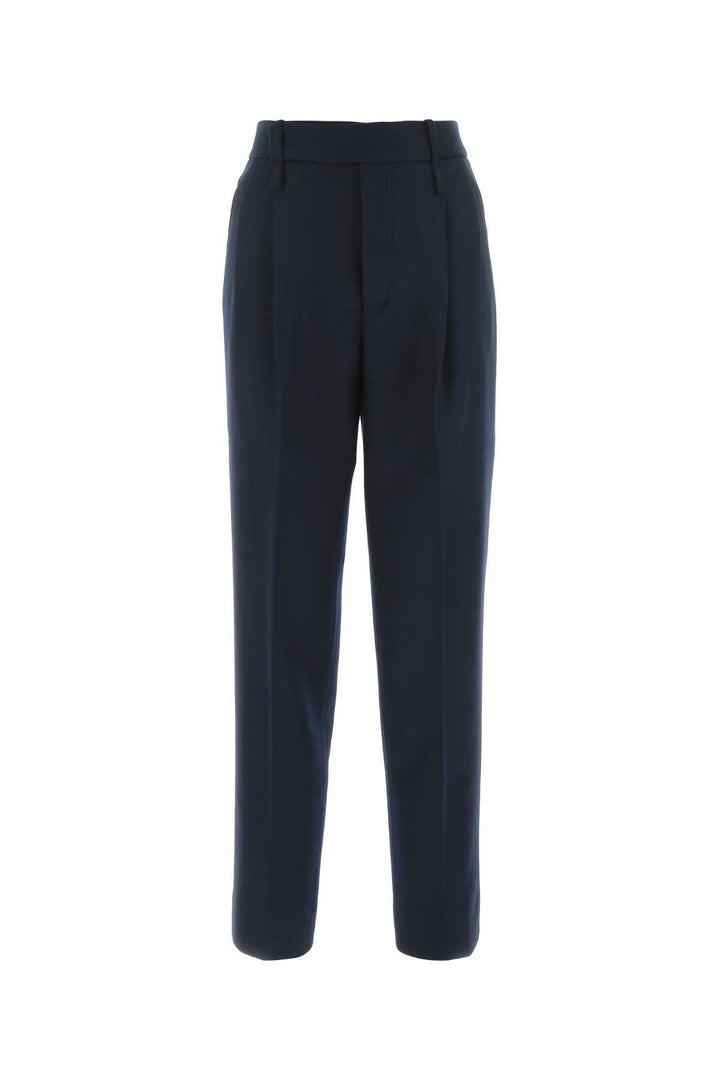 Gucci Women Midnight Blue Cashmere Pant