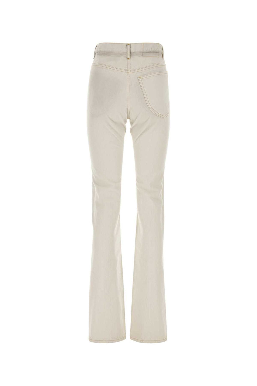 Maison Margiela Women Chalk Denim Jeans