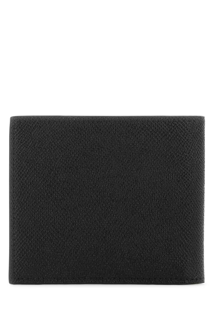 Dolce &amp; Gabbana Men Black Leather Wallet