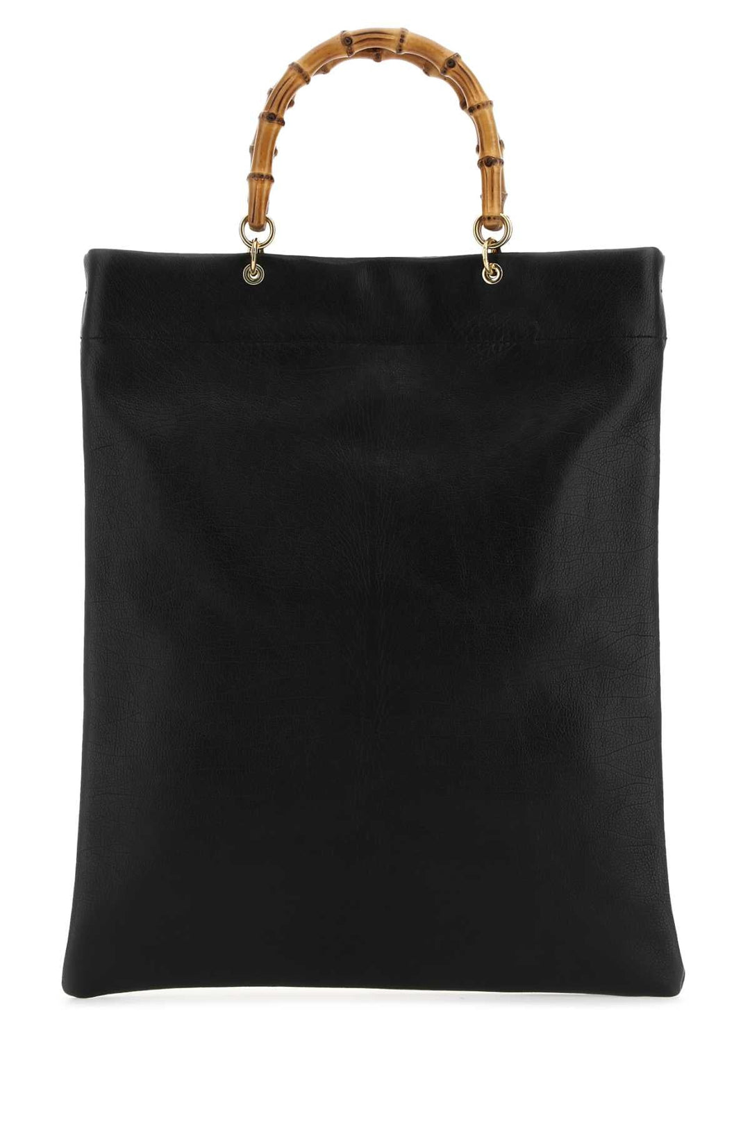 Jil Sander Women Black Leather Medium Shopping Bag
