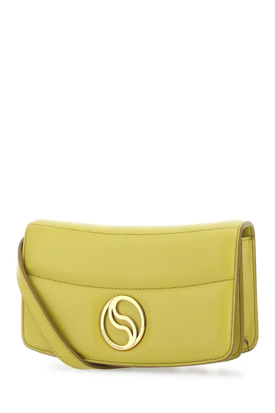 Stella Mccartney Women Acid Green Alter Mat Mini S-Wave Wallet