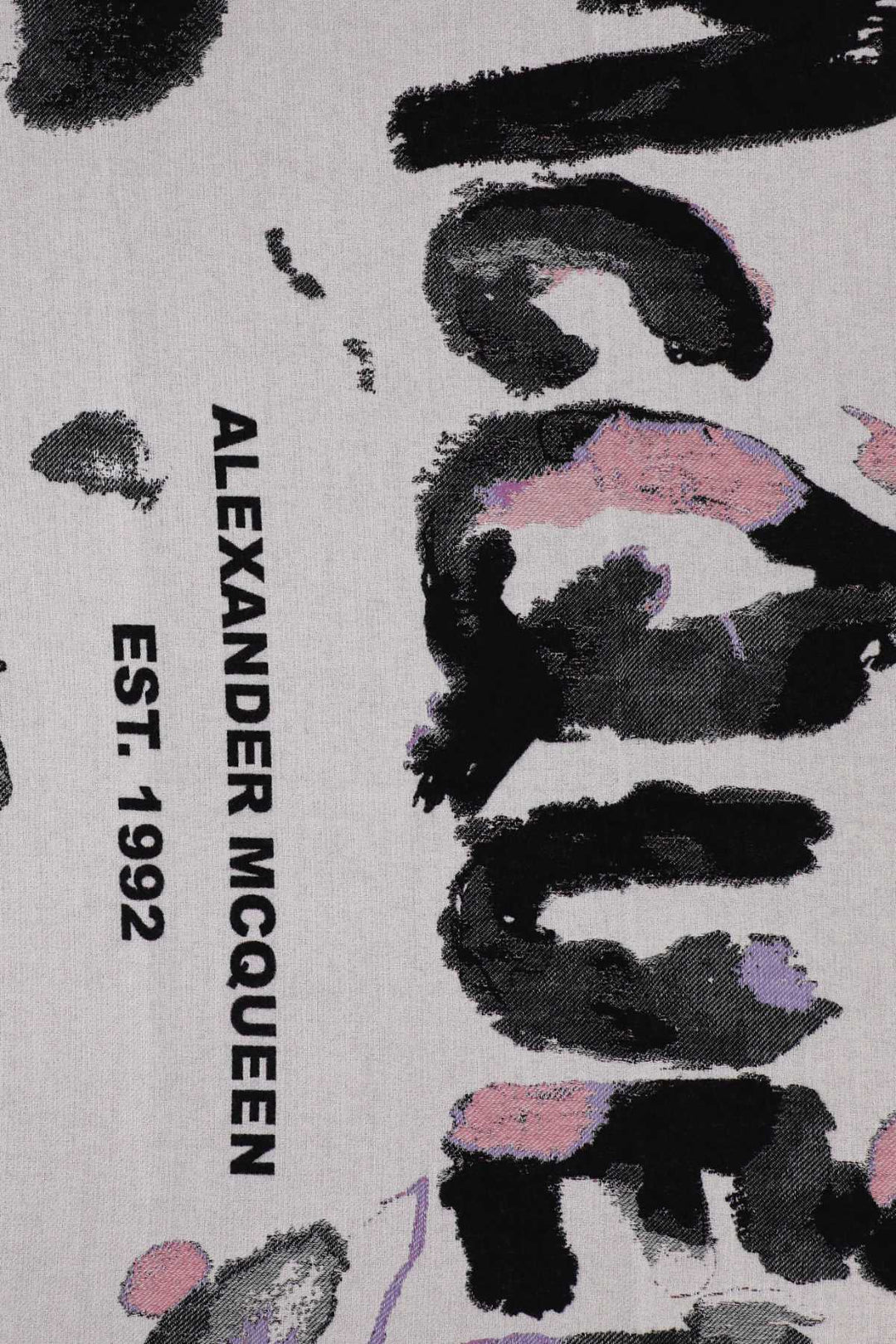 Alexander Mcqueen Women Embroidered Wool Blend Blanket