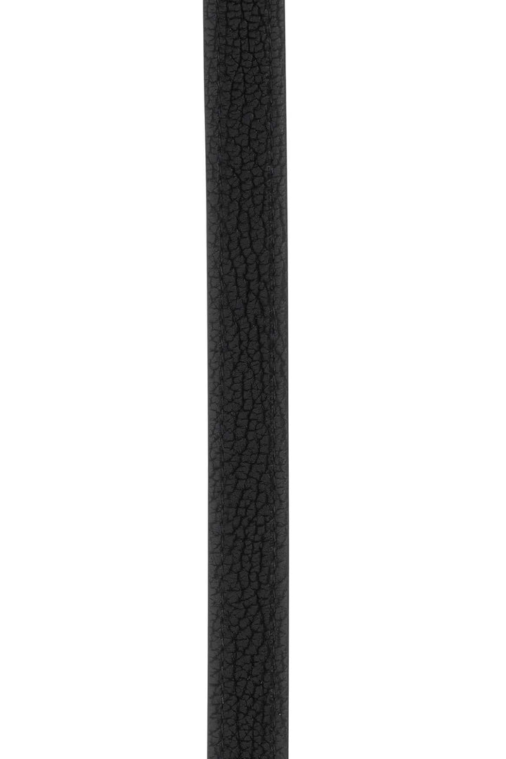 Prada Men Black Leather Belt