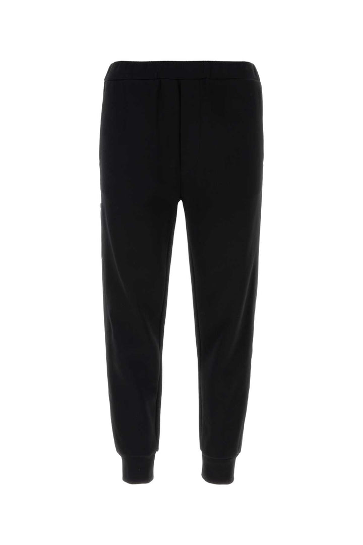Prada Men Black Cotton Blend Joggers