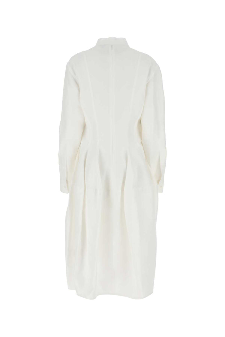 Bottega Veneta Women White Viscose Blend Dress