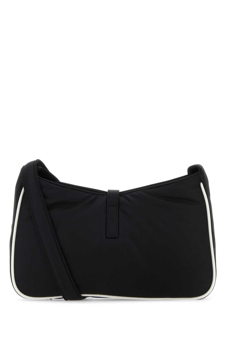 Saint Laurent Men Black Econylâ® Le 5 Ã€ 7 Shoulder Bag
