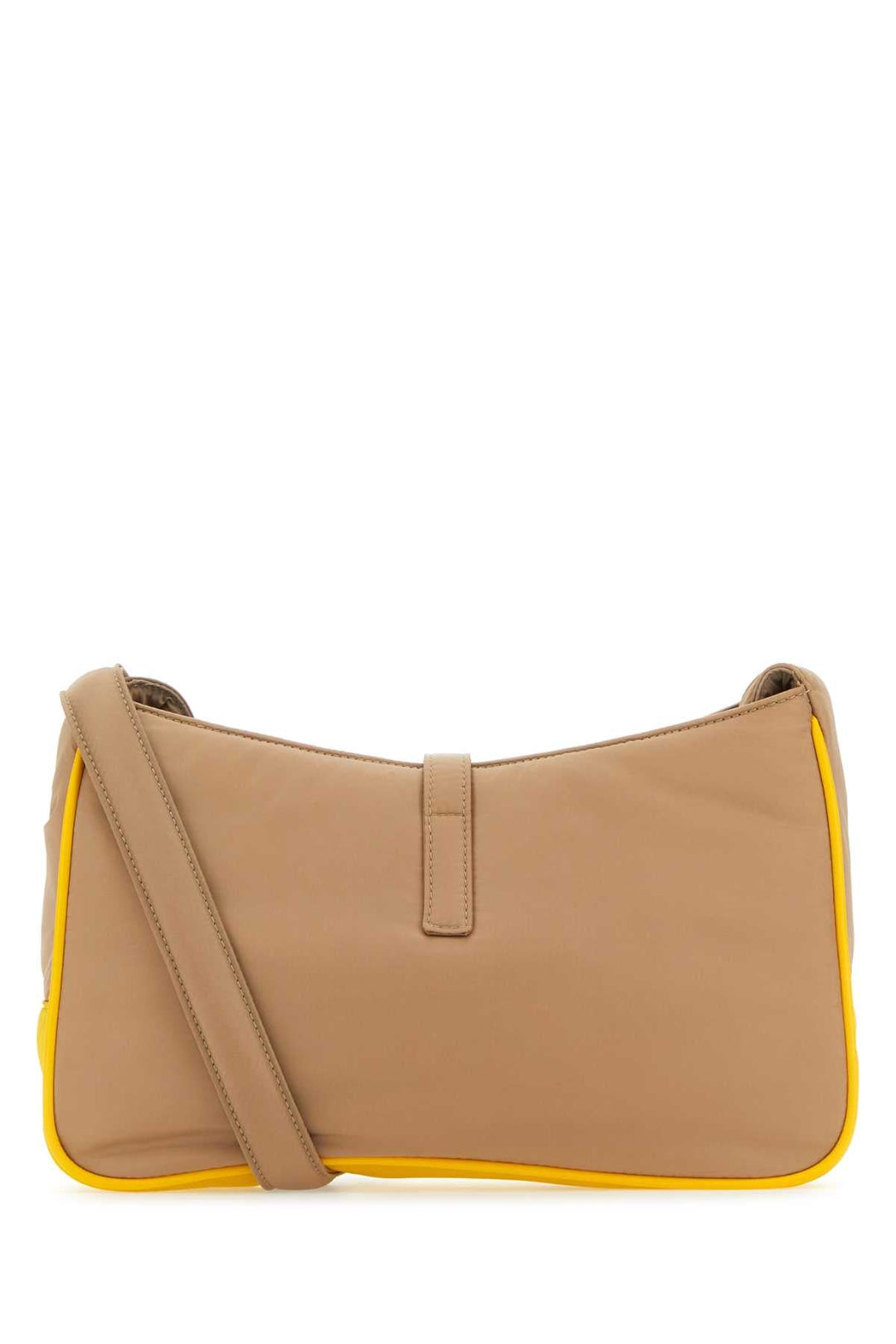 Saint Laurent Men Cappuccino Econylâ® Le 5 Ã  7 Shoulder Bag