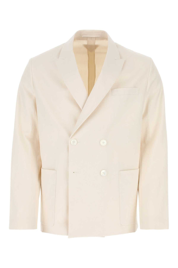 Prada Men Ivory Cotton Blazer