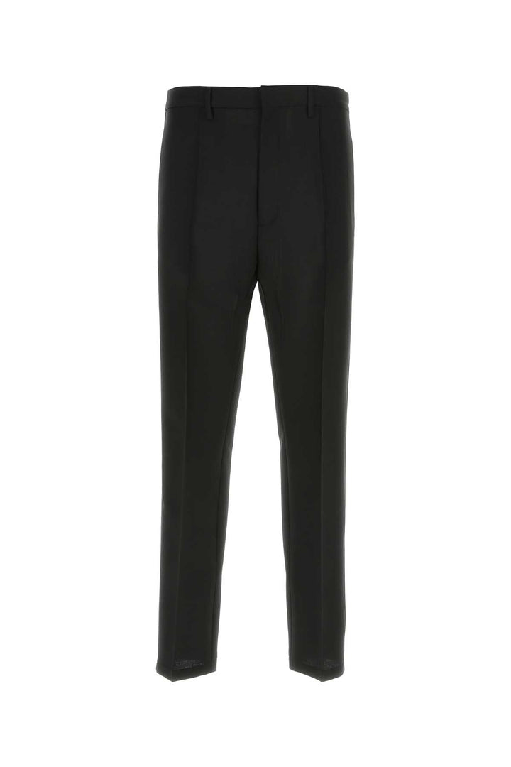 Prada Men Black Mohair Blend Pant