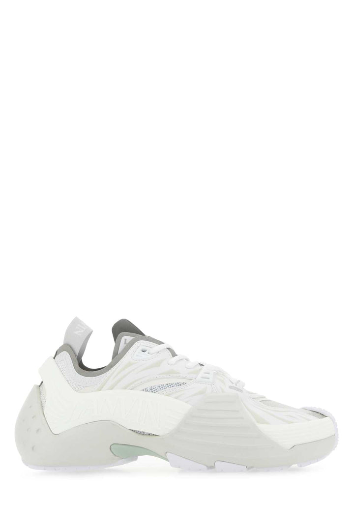 Lanvin Women Multicolor Fabric And Rubber Flash-X Sneakers