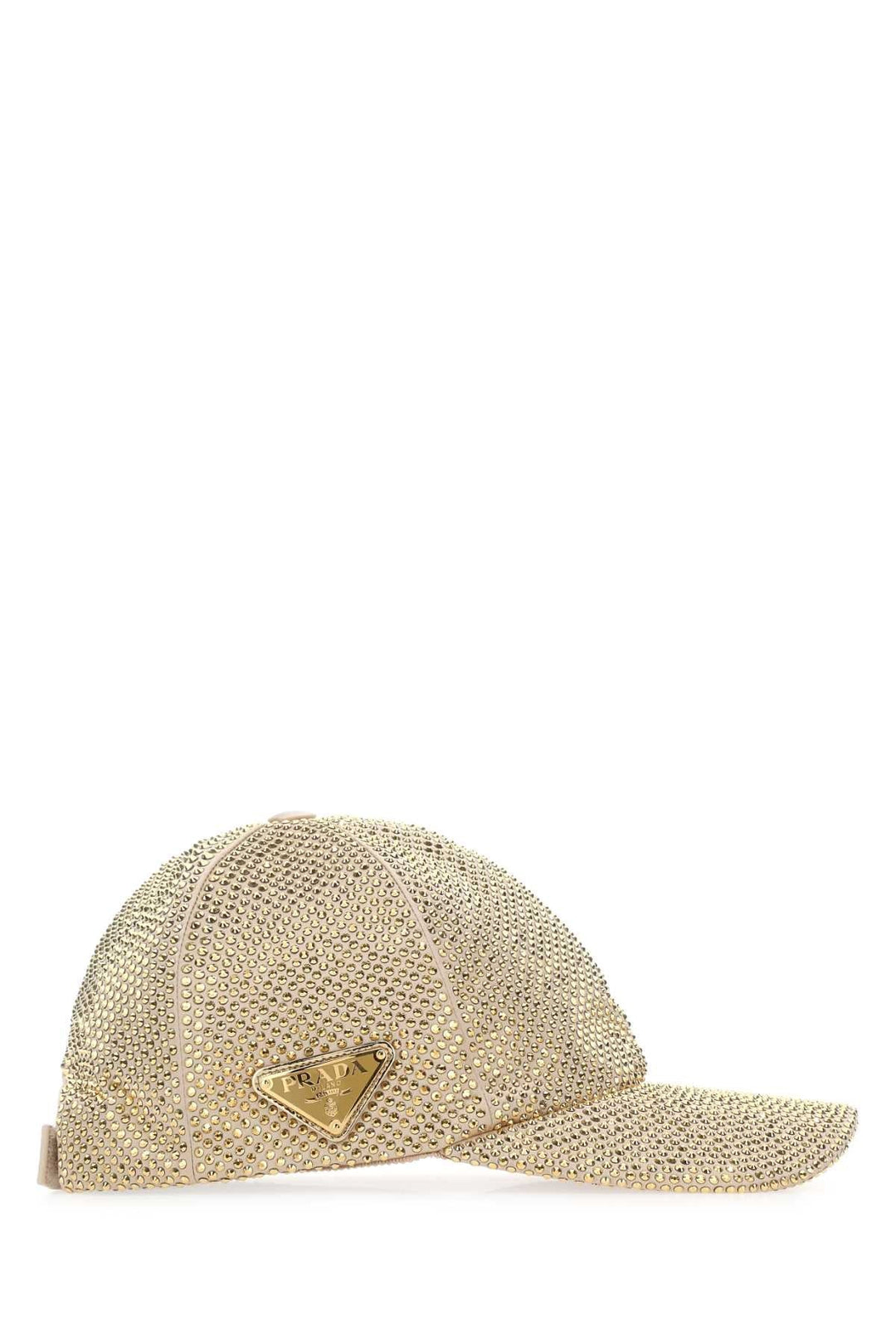 Prada Women Embellished Duchesse Baseball Cap