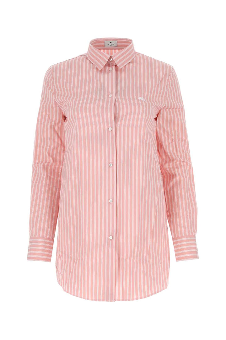 Etro Women Embroidered Poplin Shirt