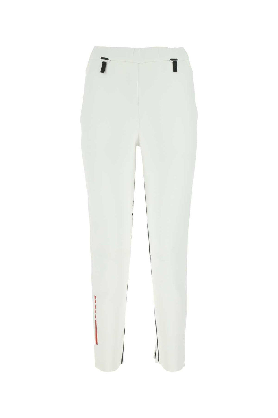 Prada Women White Neoprene Pant