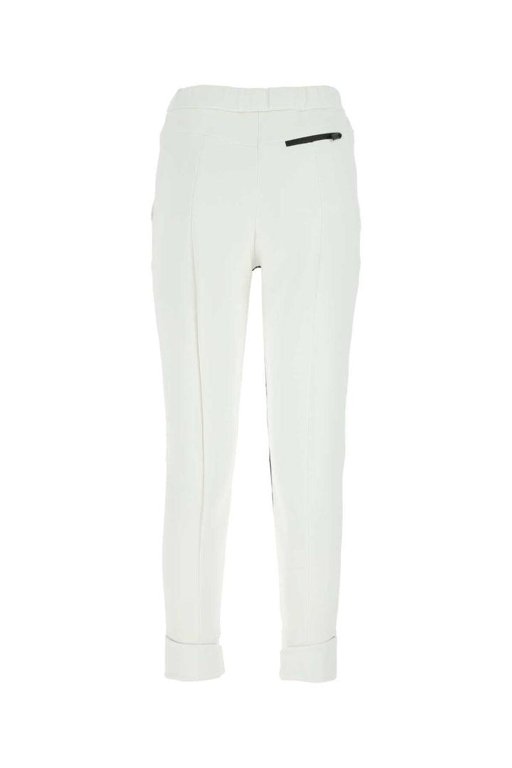 Prada Women White Neoprene Pant