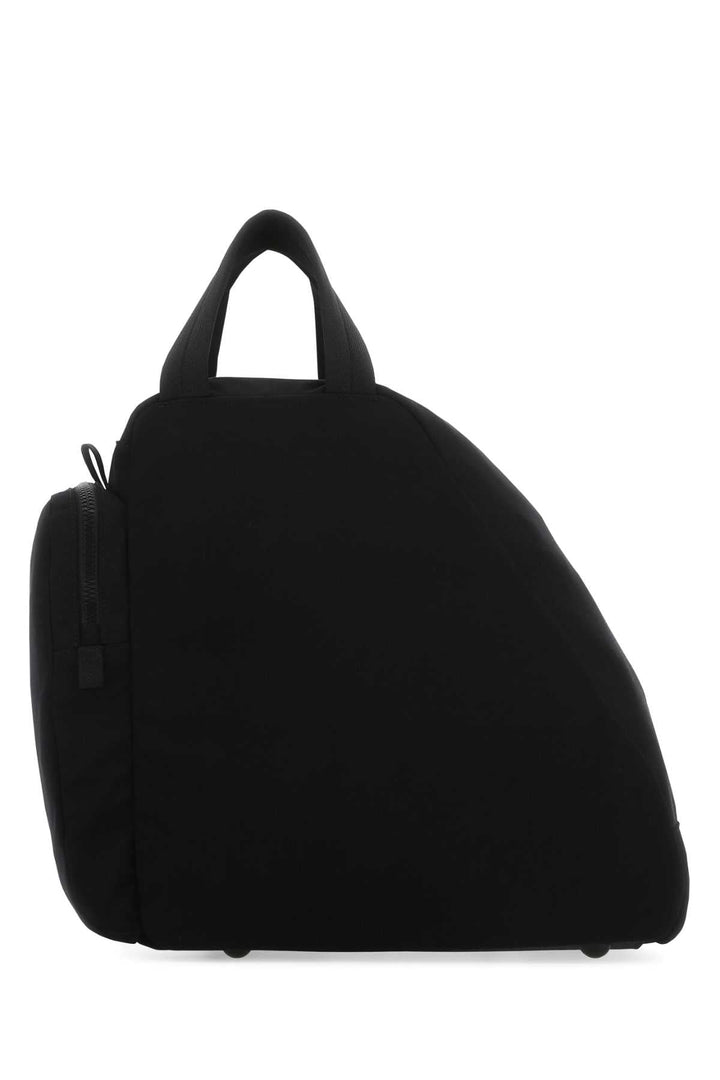 Prada Men Black Canvas Travel Bag